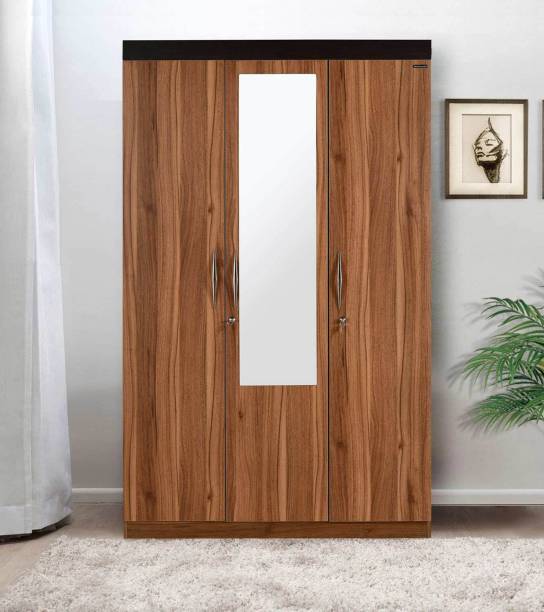 Nilkamal Sweden Engineered Wood 3 Door Wardrobe