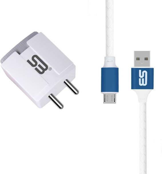 shopbucket 3.4A Double USB Port Power Adapter 5W BIS Certified, Auto-detect Technology, (White) with Micro USB 2.4A Charging Cable (Blue) Length 1 Meter Long Cable Compatible With Techno Spark 7Pro,Tecno Spark Power, Tecno Spark 6 Air, Tecno Spark Go, Tecno Spark 5, Tecno Spark Power, Techno Spark 7T. 5 W 3.4 A Multiport Mobile Charger with Detachable Cable