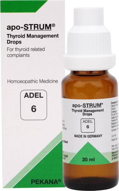 ADEL No. 6 (apo-STRUM) Thyroid Management Drops