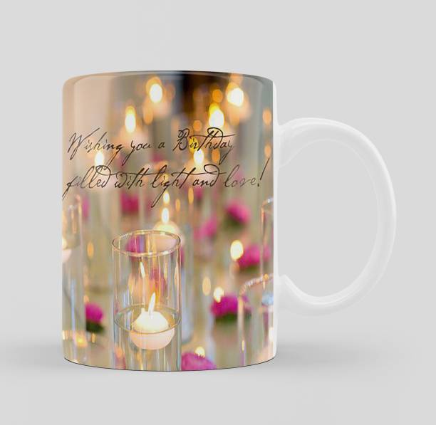 iMPACTGift Premium Quality Happy Birthday Jay And Light Gift For Special One Ceramic Coffee Mug