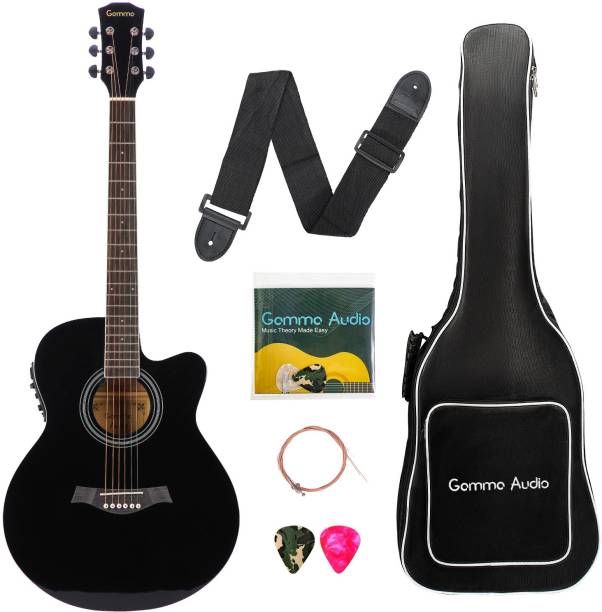 GAMMA AUDIO QD-H40Q-BB Acoustic Guitar Basswood Plastic