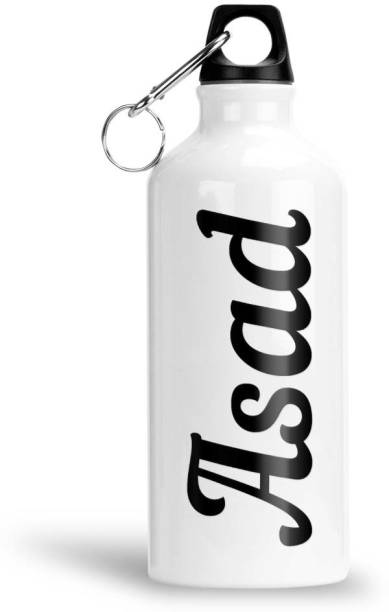 Furnish Fantasy Aluminium Sipper Bottle - Best Gift for Happy Birthday, Return Gift, Name - Asad 600 ml Sipper