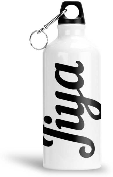 Furnish Fantasy Aluminium Water Bottle 750ml - Best Gift for Happy Birthday, Return Gift, Jiya 750 ml Bottle