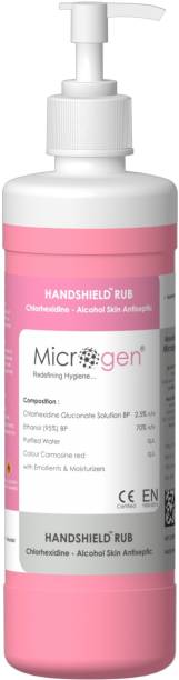 Microgen handshield rub 500ml Hand Sanitizer Pump Dispenser