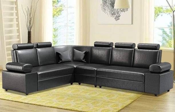 Leather Corner Sofa, Leather L Shaped Couch