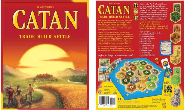 krenz Catan 5th Edition Word Games Board Game