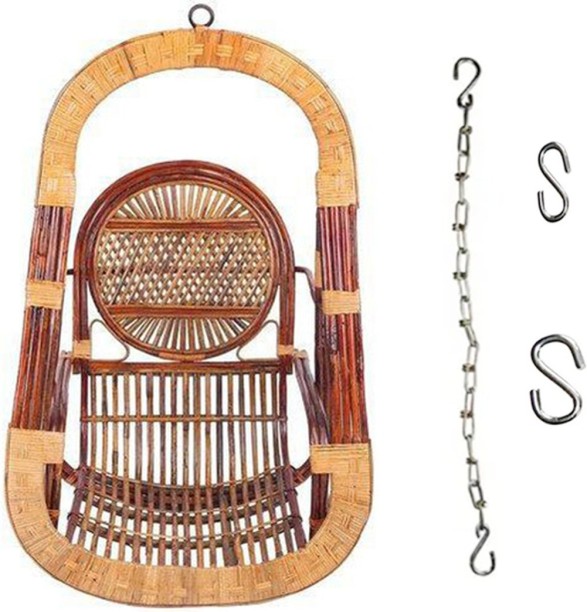 bamboo swing chair flipkart