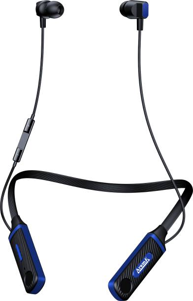 Aroma NB120 Pro Bigtime - 60 Hours Playtime Bluetooth Neckband Bluetooth Headset