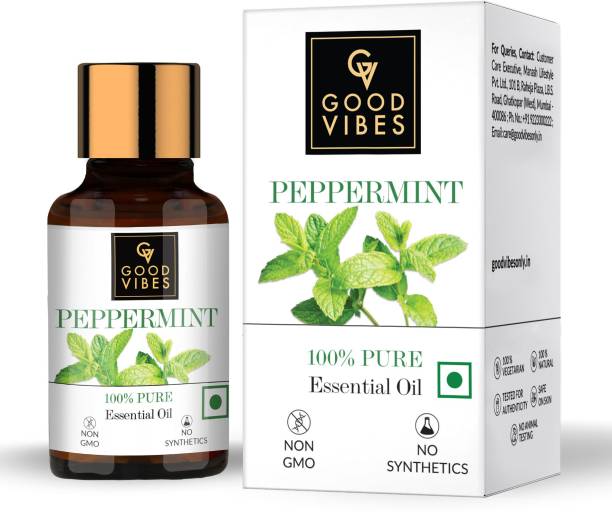 GOOD VIBES Peppermint Essential Oil - 100% Pure