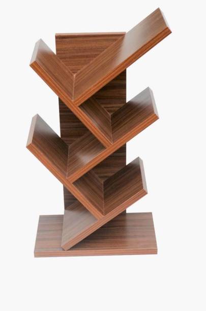 Floresta Wud Tree Shaped Engineered Wood Open Book Shelf