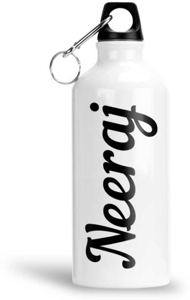 Furnish Fantasy Aluminium Water Bottle 750ml - Best Gift for Happy Birthday, Return Gift, Neeraj 750 ml Sipper