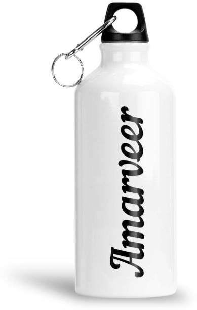 Furnish Fantasy Aluminium Water Bottle 750ml-Best Gift for Happy Birthday, Return Gift, Amarveer 750 ml Bottle