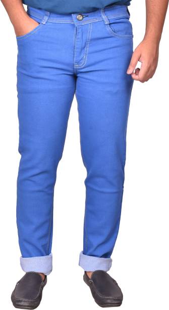 Lzard Regular Men Blue Jeans