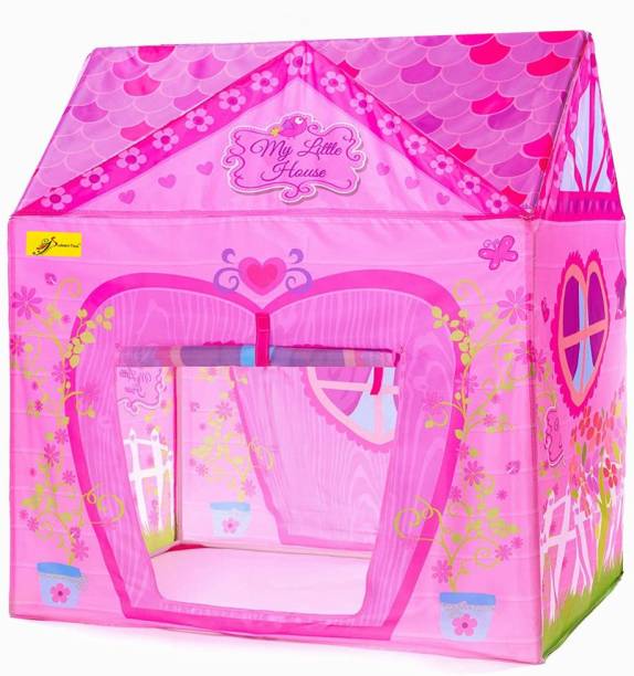 Sukan Tex Extremely Light Weight , Kids Play Tent House for 2-7 Year Old Girls and Boys pink my ltl house