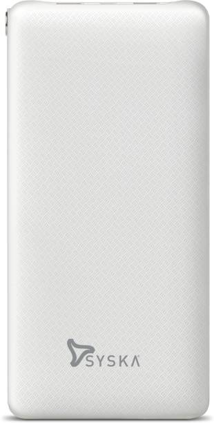 Syska 30000 mAh Power Bank (18 W, Quick Charge 3.0, Power Delivery 2.0)