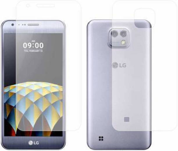 TEINSTORE Front and Back Tempered Glass for LG X Cam K5...