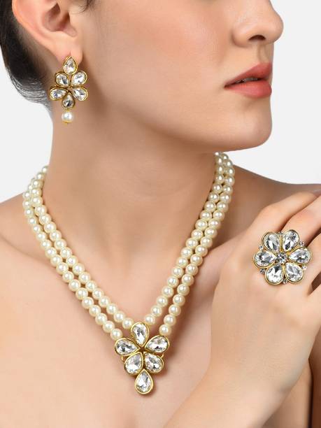 Gold Plated Necklaces - Buy Gold Plated Necklaces online at Best Gold Plated Necklaces - Buy Gold Plated Necklaces online at Best
