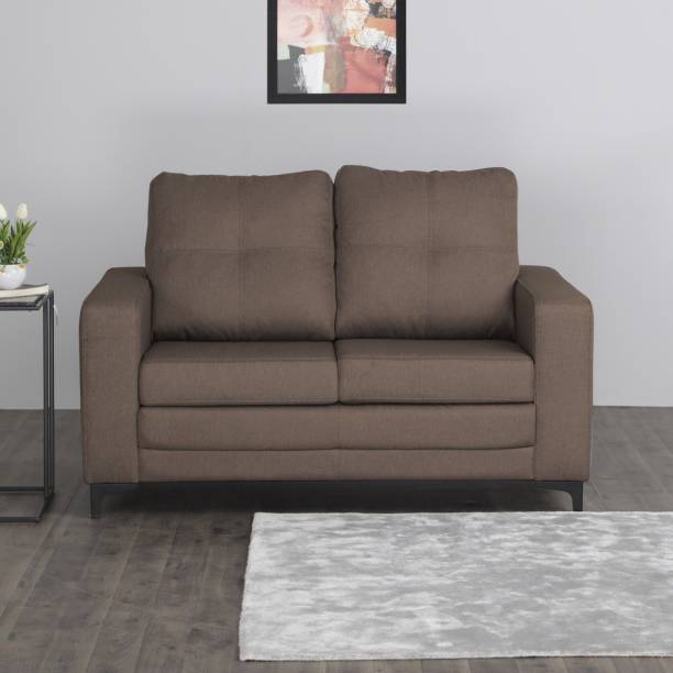 Home Centre Allen Fabric 2 Seater  Sofa