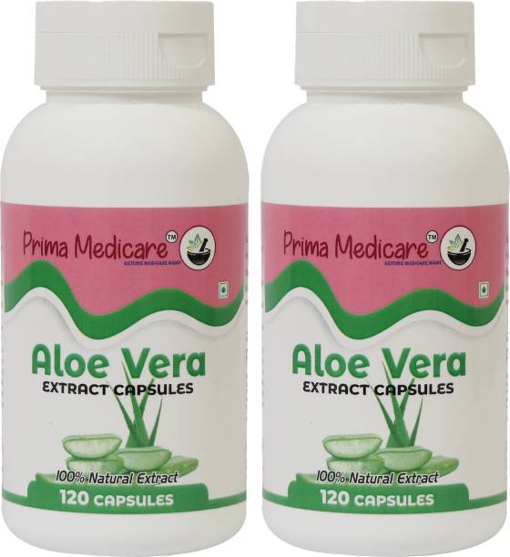 Prima Medicare Aloe Vera Extract Capsules (240 Capsules)