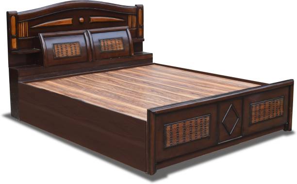 K7 Solid Wood King Box Bed