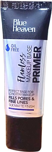 BLUE HEAVEN Oil free flawless makeup base primer mini pack Primer  - 8 g