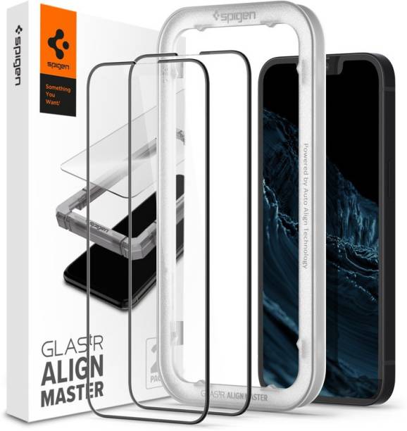Spigen Tempered Glass Guard for iPhone 13, iPhone 13 Pro