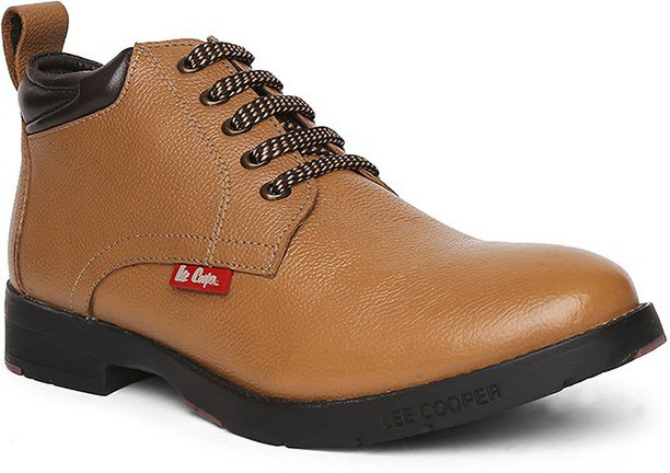 lee cooper black boots