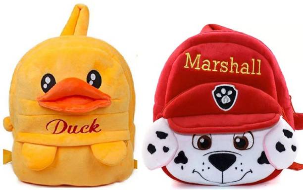 Zoi Marshall & Duck Soft Toy School Bags for Kids Plush Bag Plush Bag