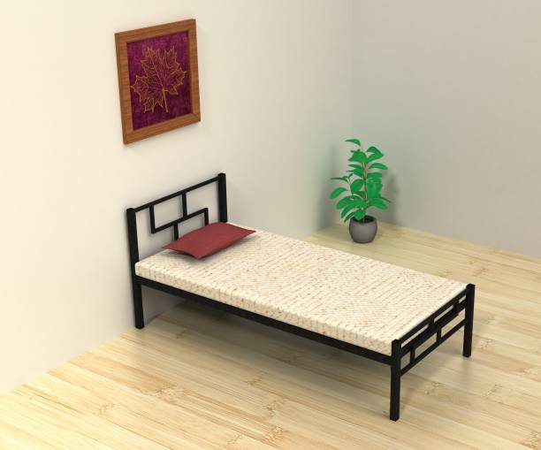 Flipkart Perfect Homes Studio Rio Metal Single Bed