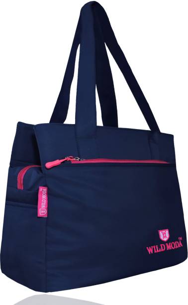 Women Blue, Pink Shoulder Bag - Extra Spacious Price in India