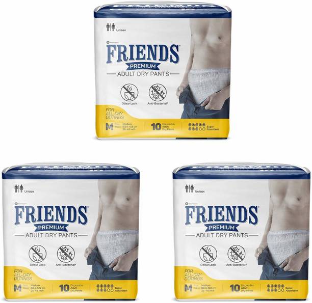 FRIENDS Premium Pull Up Pant Adult Diapers - M - L
