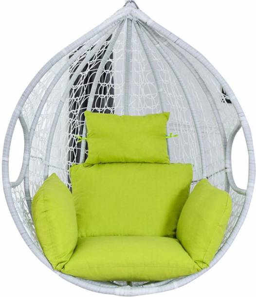 Spydergreen Single Seater Swing Chair Without Stand For Adult Ceiling Hang Iron, Plastic Large Swing