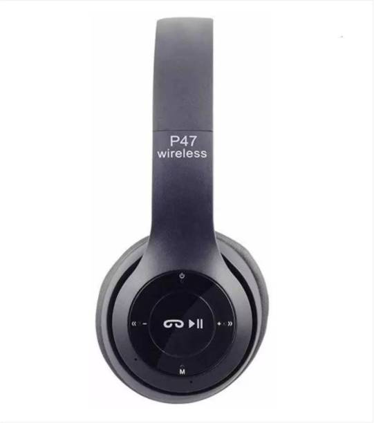 Megaloyalty Best P47 Headphone with SD Card support Bluetooth Headset