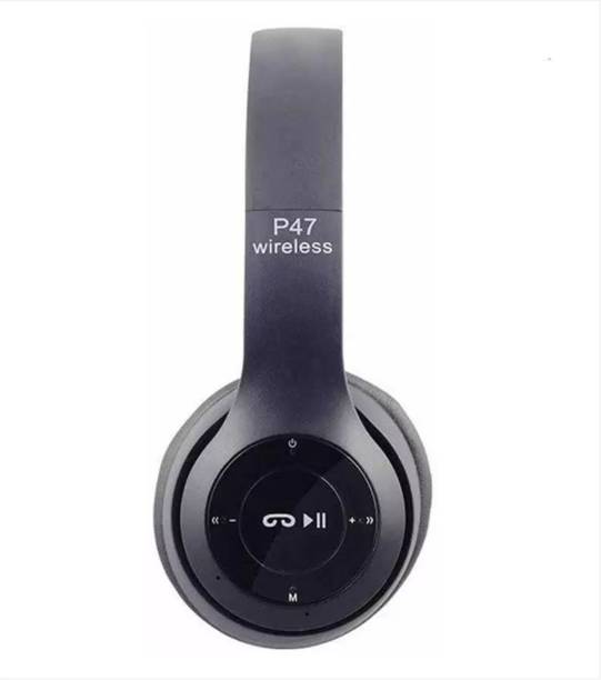 Top Headset Jack Connection cheap price 5stars Flipkart in India 44 Megaloyalty Best P47 Headphone with SD Card support Bluetooth Headset