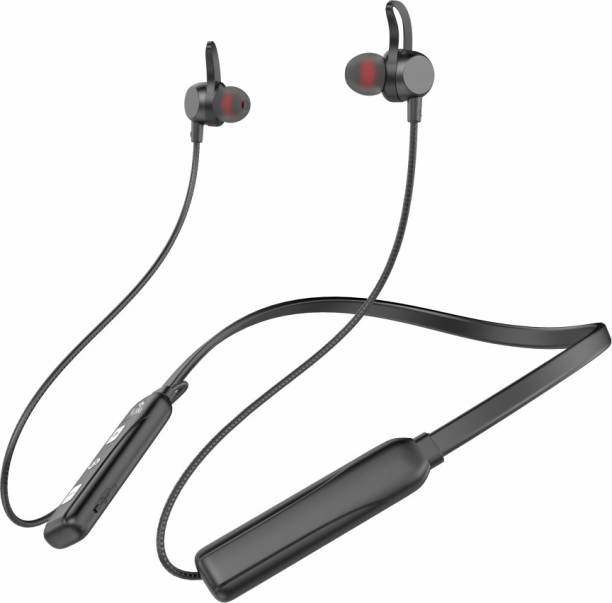 U&I Crash 30Hrs MusicTime WirelessNeckband with Call Vibration Alert Bluetooth Headset