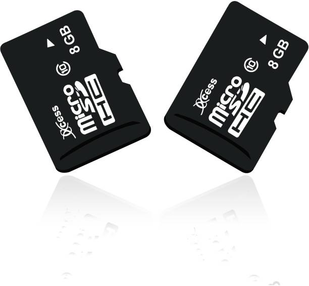 XCCESS 8GB 8 GB SD Card Class 6 24 MB/s  Memory Card