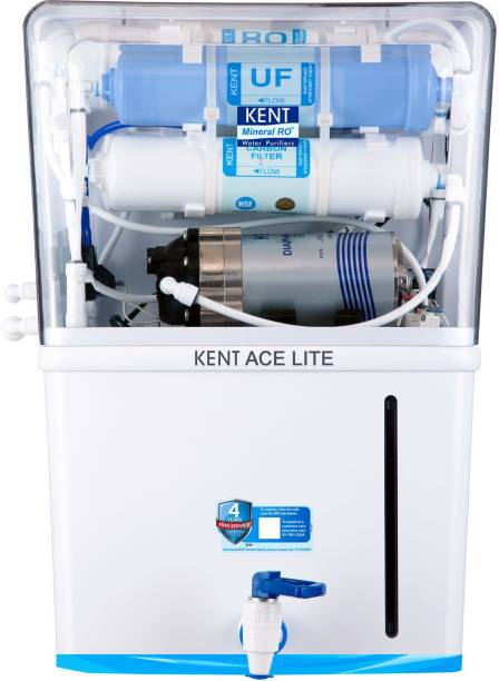 KENT Ace Lite 8 L RO + UF + TDS Water Purifier with Mineral RO Technology