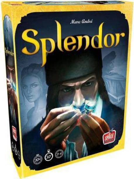 Ghoniya enterprise Splendor Board Game (Base Game) | Family Board Game | Board Game for Adults and Family | Strategy Game | Ages 10+ | 2 to 4 players | Average Playtime 30 minutes Strategy & War Games Board Game Board Game Accessories Board Game
