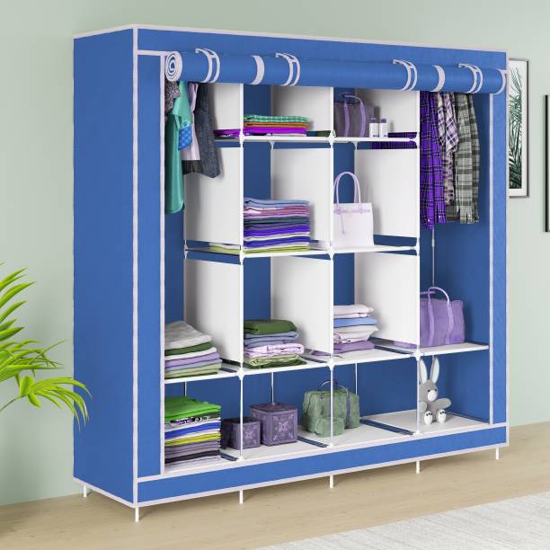 MS MODSTYLE 12 Shelves Storage Rack (88170) PP Collapsible Wardrobe