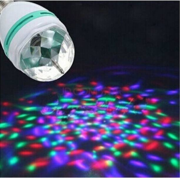 rci Rotating 360 Degree Bulb Magic Disco LED Crystal Light (2 pcs) Smart Bulb