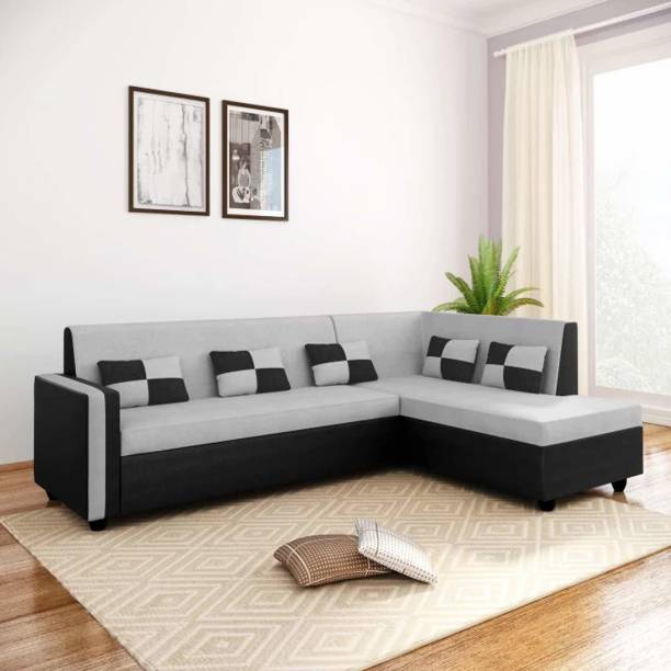 CHANDRIKA ENTERPRISES Fabric 3 + 2 Sofa Set