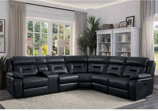 Leather Corner Sofa, Leather L Shaped Couch