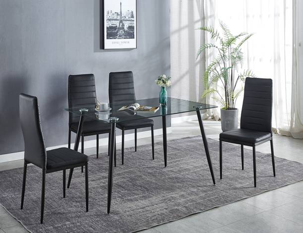 Glass Dining Table At Best S Flipkart Com Glass Dining Table, Best Chair For Glass Dining Table
