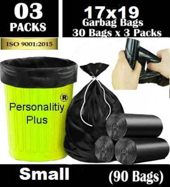 PERSONALITY PLUS 90 bag Garbage Bags 17*19_inch Medium 7.3 L Garbage Bag
