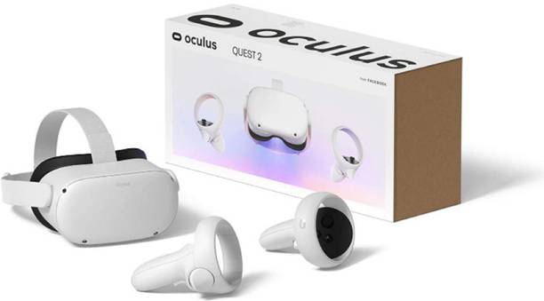 Top Headset Vr cheap price 5stars Flipkart in India 27 Oculus Quest 2 Advanced All in One VR Headset (128)GB Motion Controller