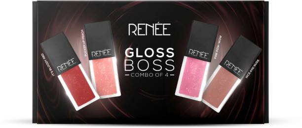 Renee See Me Shine Lip Gloss - Gloss Boss Combo of 4