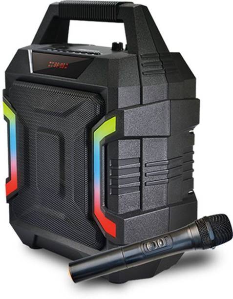 Zync 32 Watts Portable Wireless Karaoke Speaker with Wireless Mike Bluetooth speaker 32 W Bluetooth Home Theatre