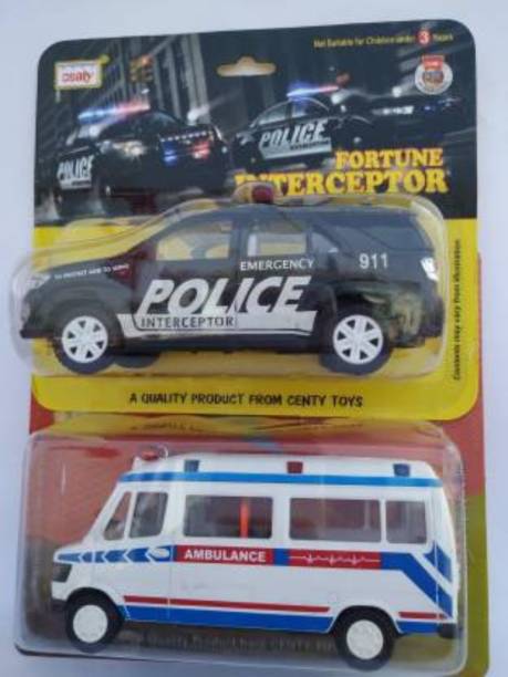 Hum Enterprise Ambulance & Interceptor Police Car