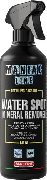 Mafra Mafra, Maniac Car Detailing Line, Water Spot Mineral Remover, Ready-to-Use Decontaminant Specific for Removing Limescale and Oxidation Stains, 500ml Car Washing Liquid