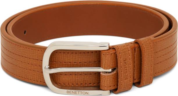 United Colors of Benetton Men Tan Artificial Leather Belt